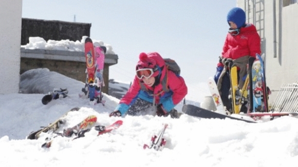 Photo from the movie L'Enfant d'en haut