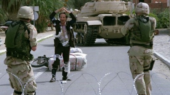 Photo from the movie The Tiger and the Snow