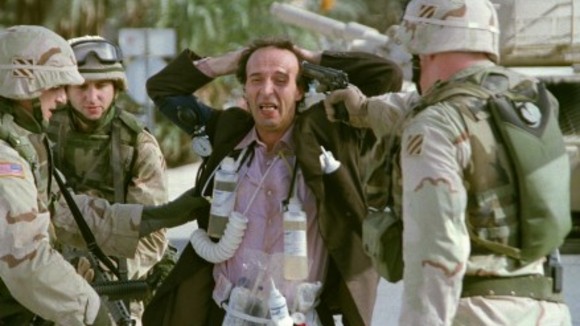 Photo from the movie The Tiger and the Snow