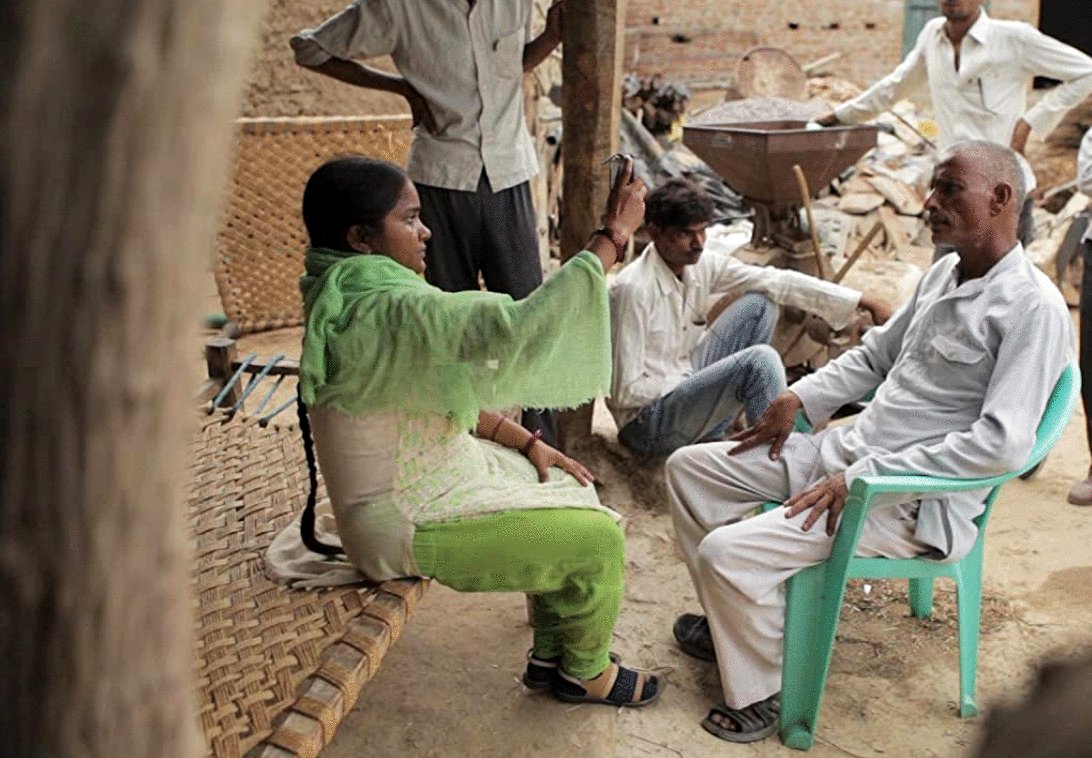 Photo from the movie Writing with Fire