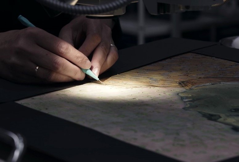 Photo du film Van Gogh: Champs de blé sous un ciel de pluie