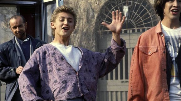 Photo from the movie Bill and Ted's Excellent Adventure