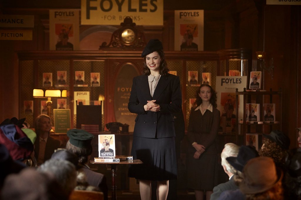 Photo from the movie The Guernsey Literary and Potato Peel Pie Society