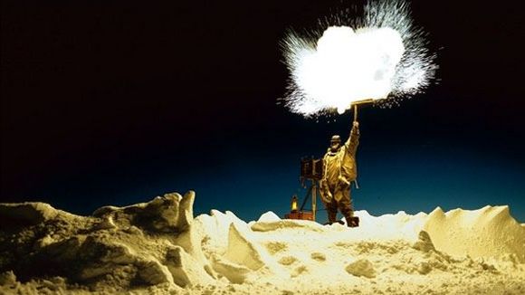 Photo from the movie Shackleton's Antarctic Adventure