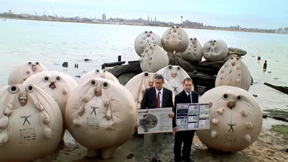 Photo from the movie The Yes Men Are Revolting