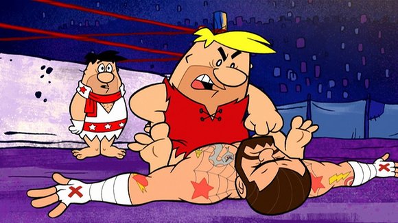 Photo from the movie The Flintstones & WWE: Stone Age Smackdown