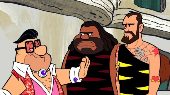 Photo from the movie The Flintstones & WWE: Stone Age Smackdown