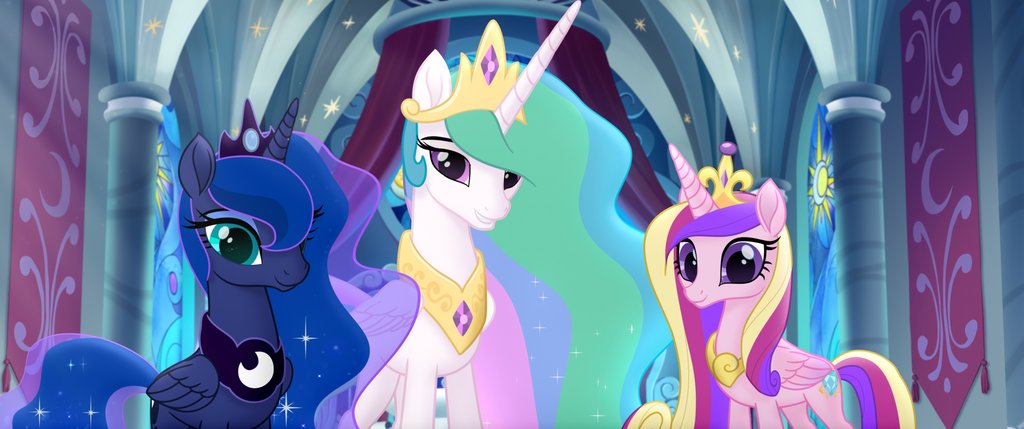 Photo from the movie My Little Pony: The Movie