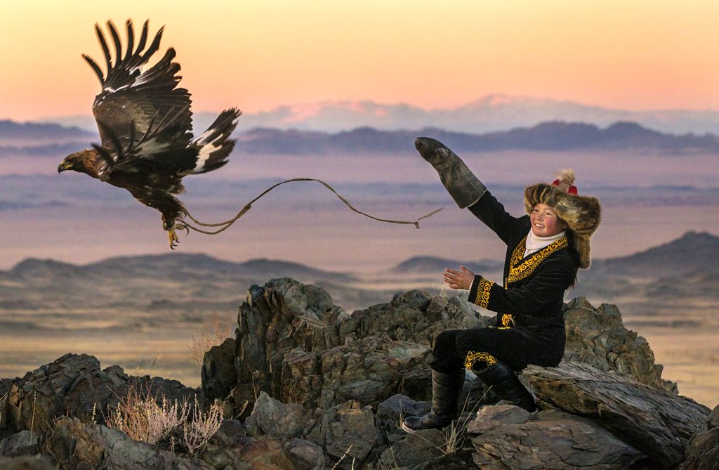 Photo from the movie The Eagle Huntress