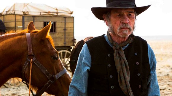 Photo from the movie The Homesman
