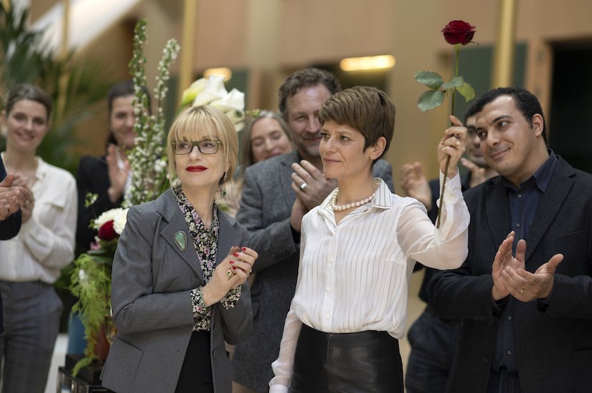 Photo from the movie La syndicaliste