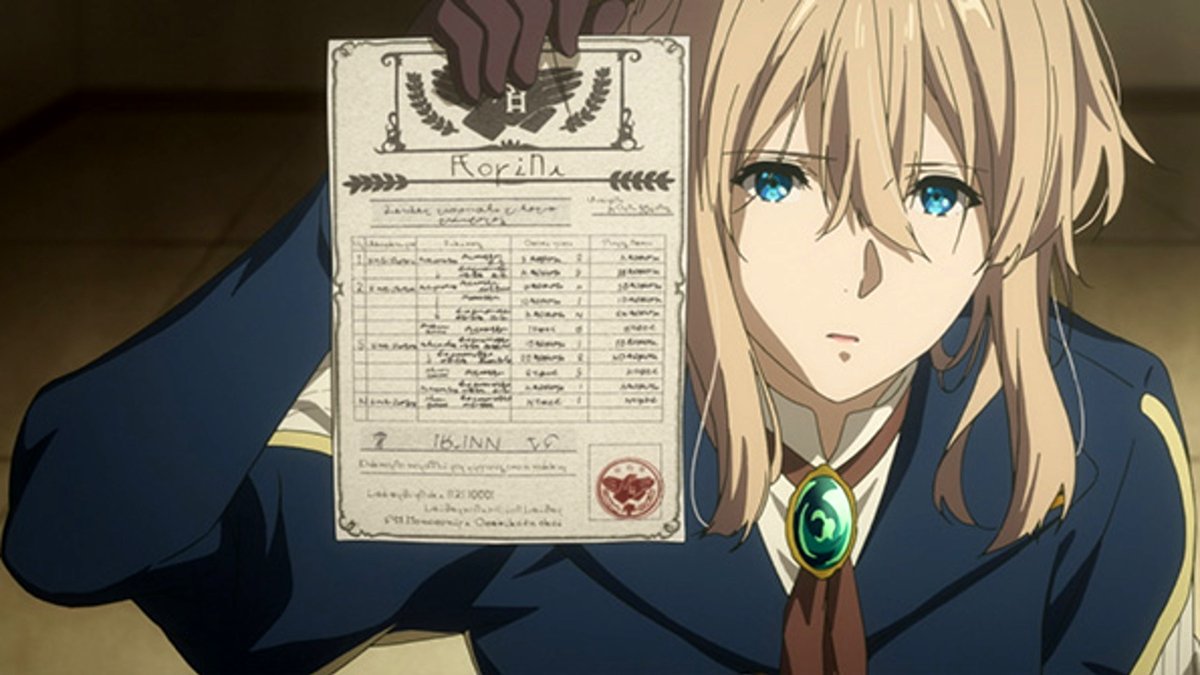 Photo from the movie Violet Evergarden: The Movie