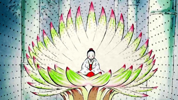 Photo from the movie The Tale of Princess Kaguya