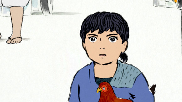 Photo from the movie The Tale of Princess Kaguya