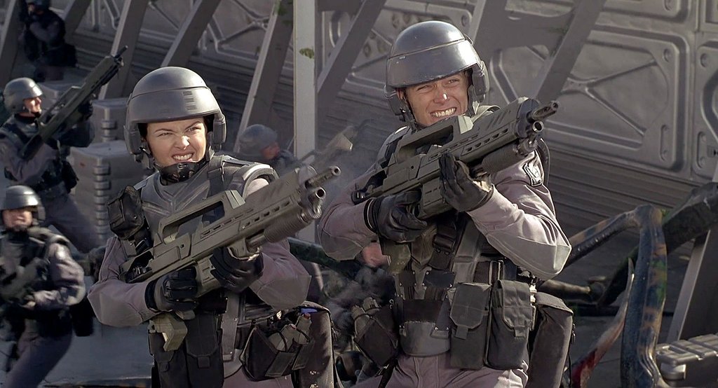 Photo from the movie Starship Troopers