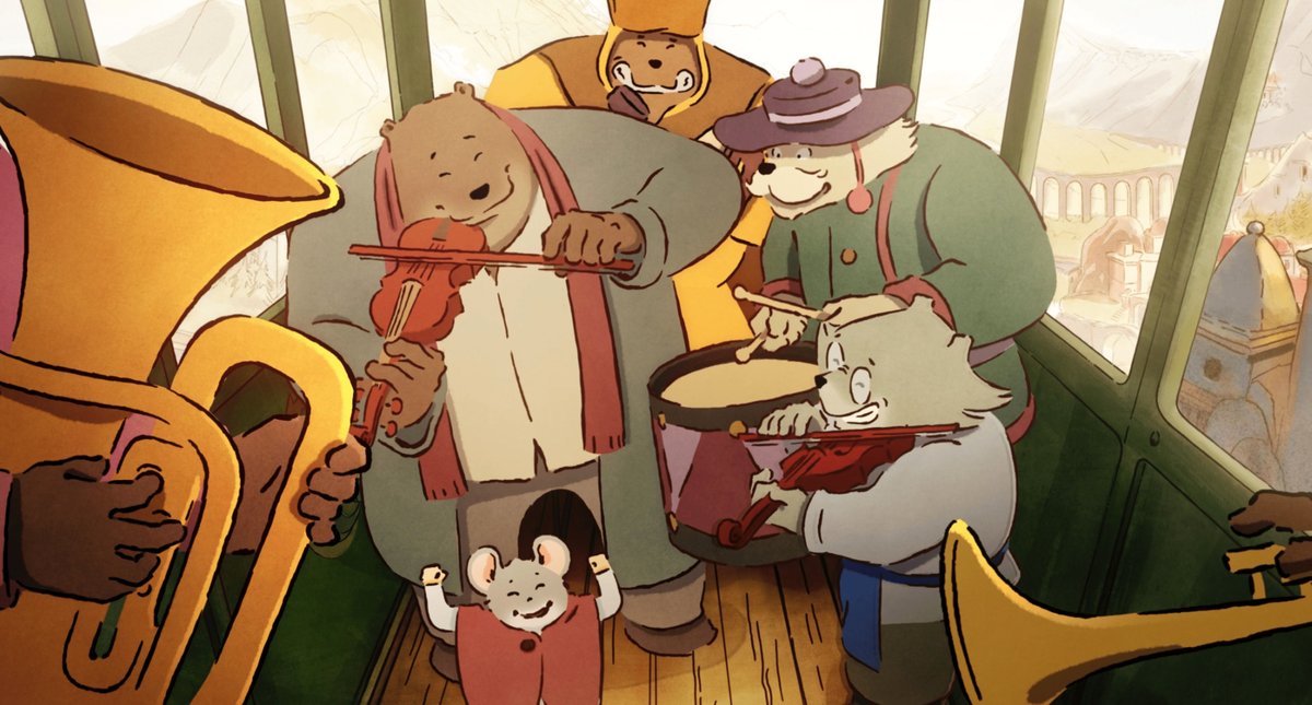 Photo from the movie Ernest and Celestine: A Trip to Gibberitia