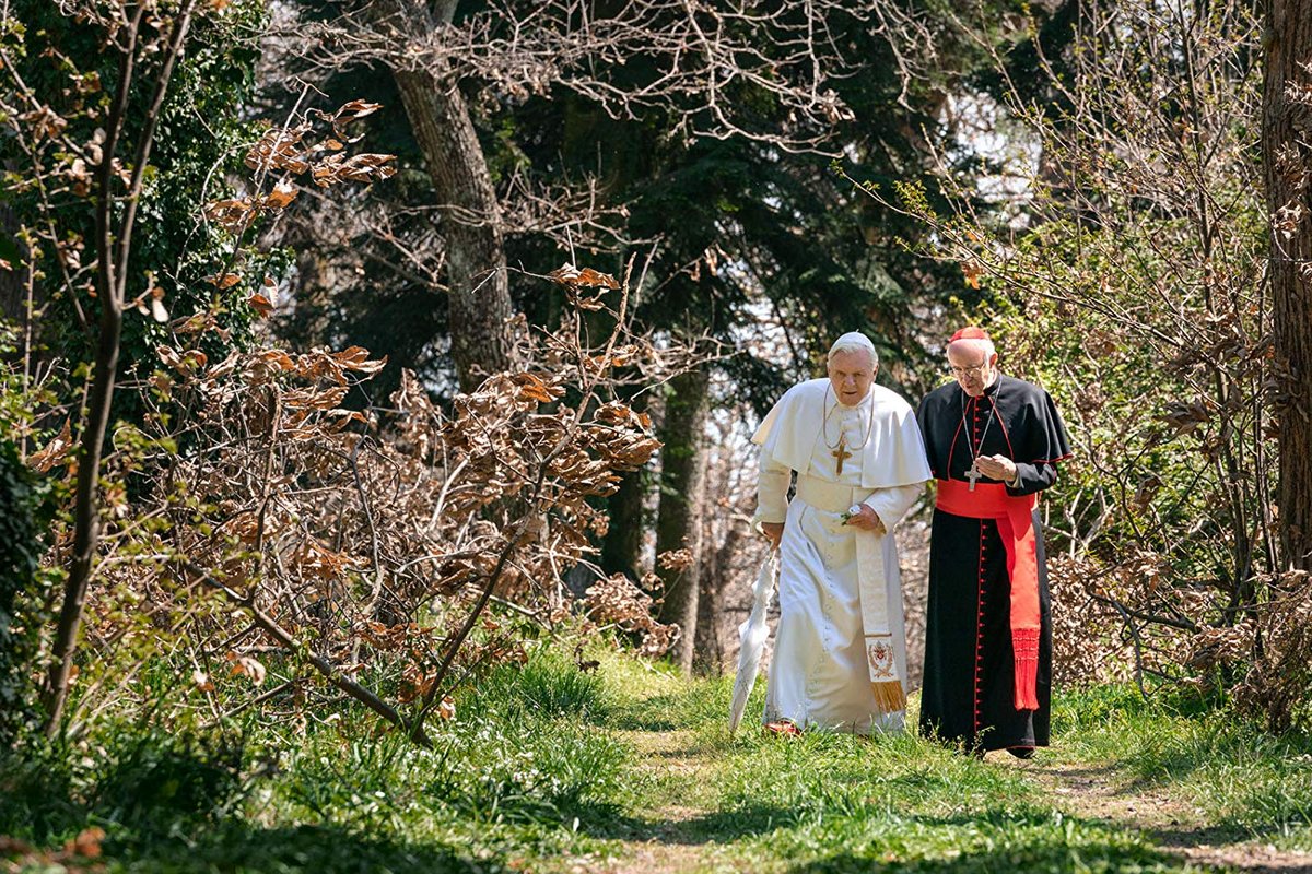 Photo from the movie The Two Popes