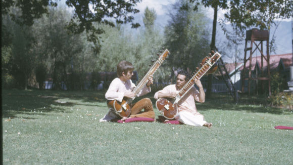 Photo from the movie George Harrison: Living in the Material World