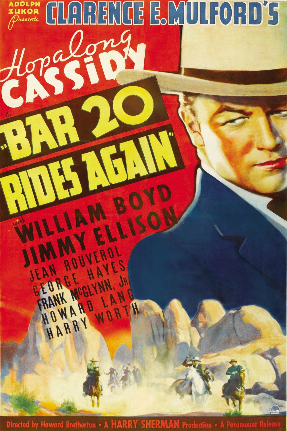 Poster of the movie Hopalong Cassidy Rides Again