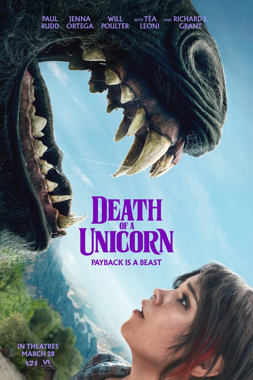 Poster of the movie Death of a Unicorn [2025]