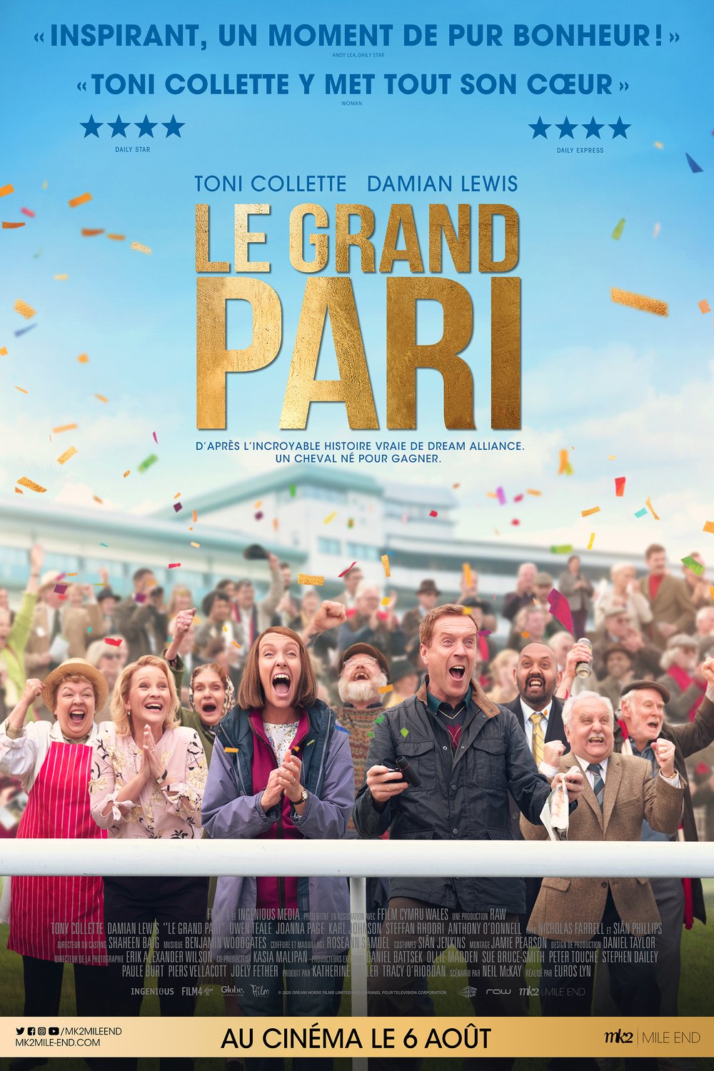 L'affiche du film Le grand pari