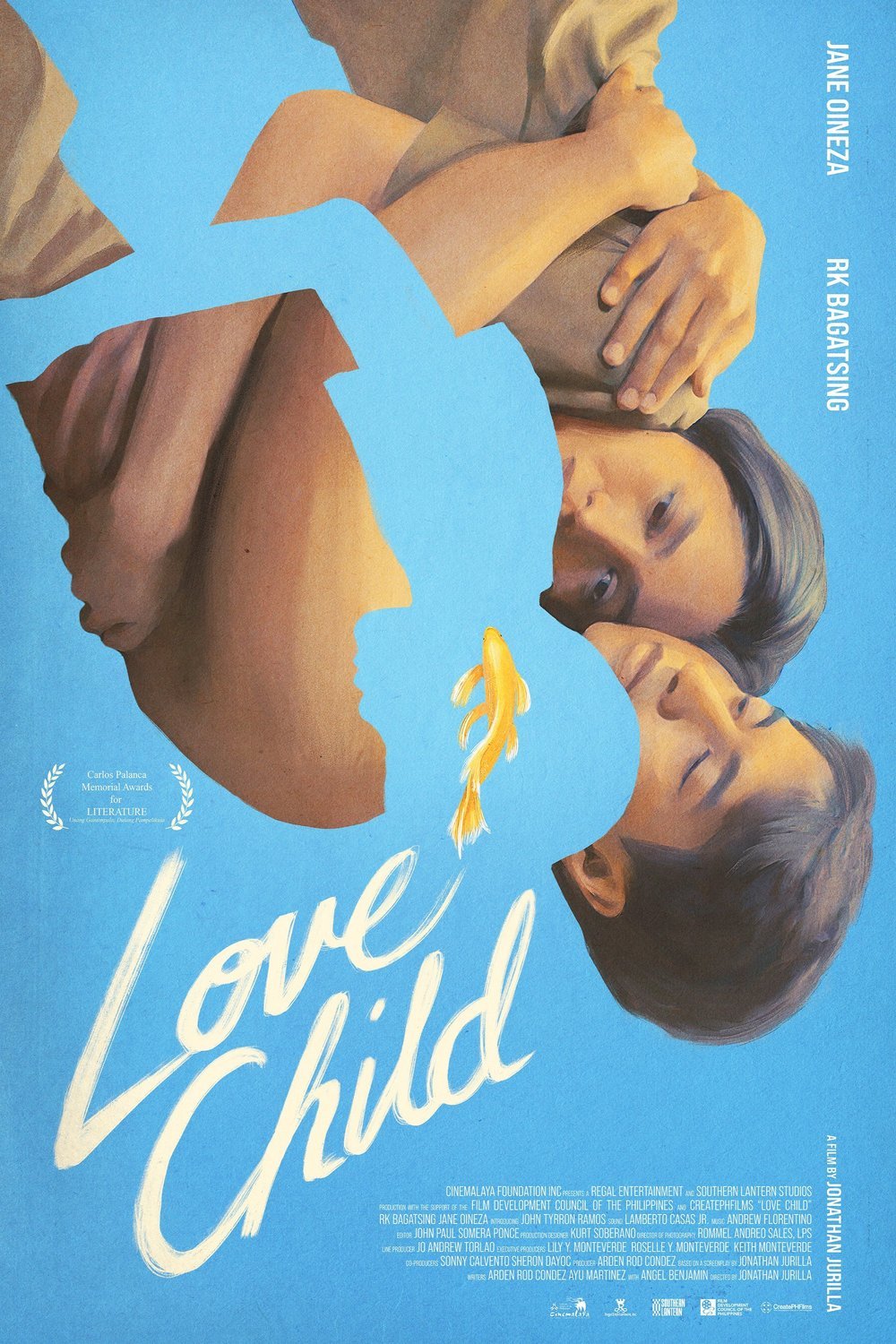 Tagalog poster of the movie Love Child