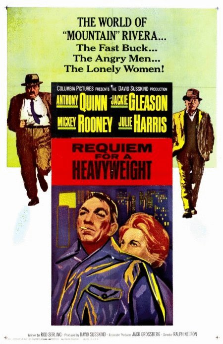 L'affiche du film Requiem for a Heavyweight [1962]