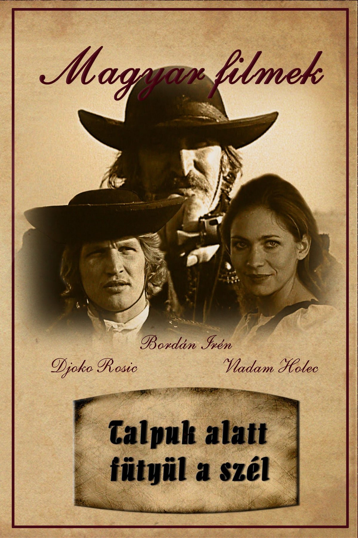 L'affiche du film The Wind Blows Under Your Feet