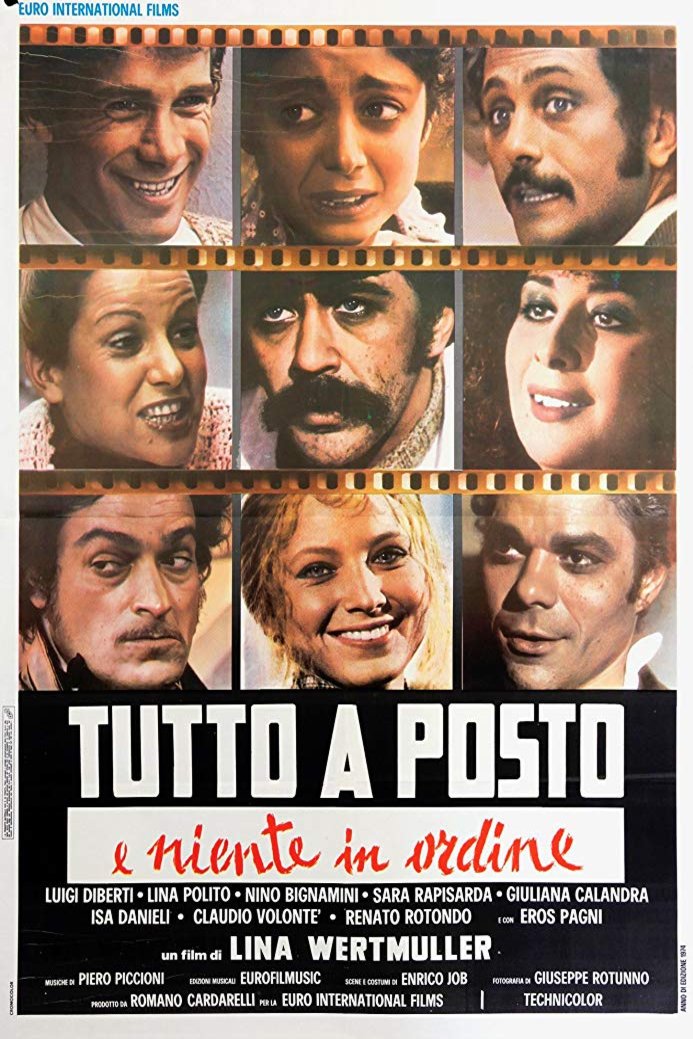 L'affiche du film Tutto a posto e niente in ordine