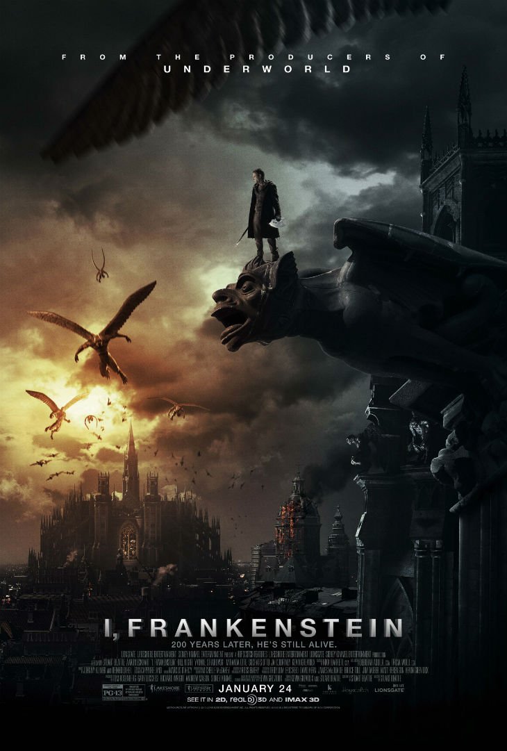 Poster of the movie I, Frankenstein [2014]