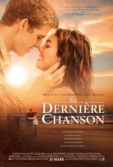 L'affiche du film La Dernière chanson