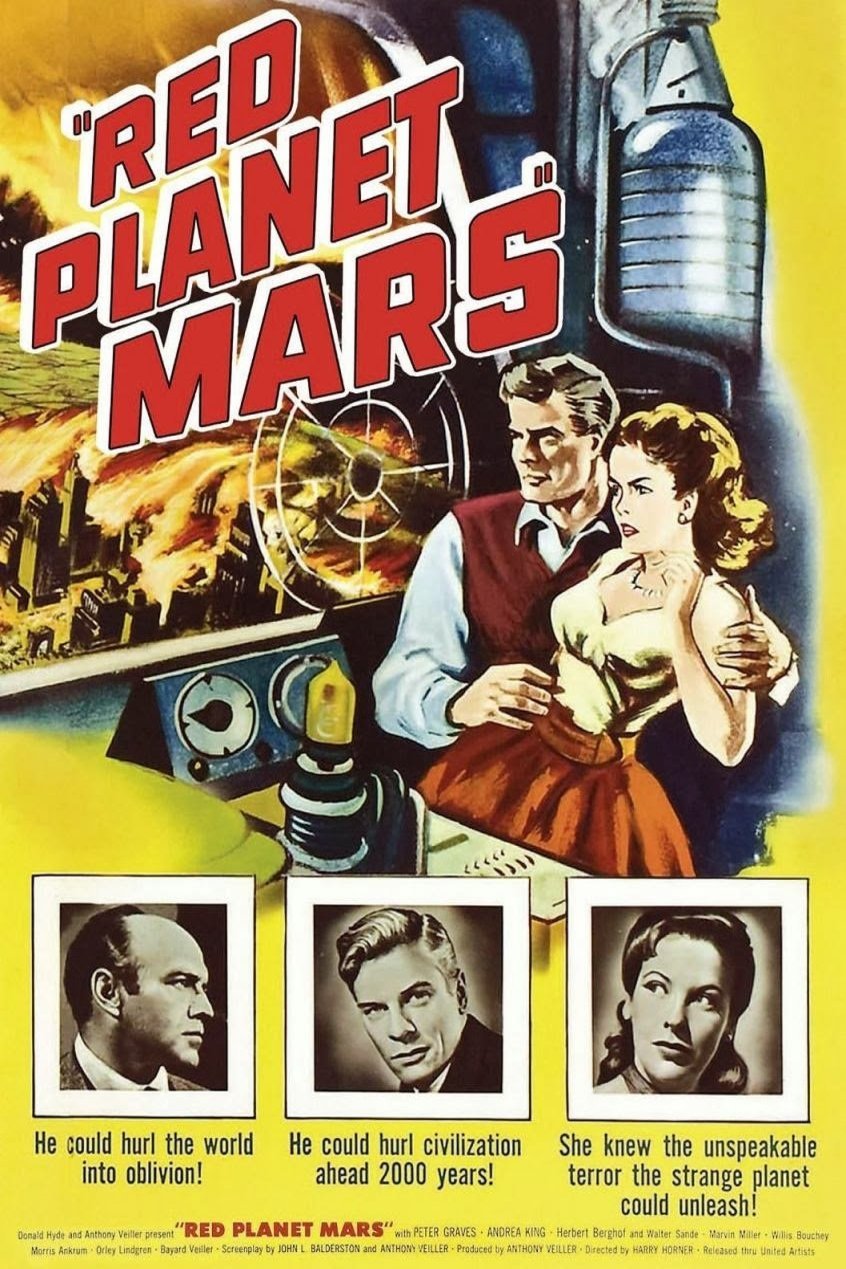 L'affiche du film Red Planet Mars [1952]