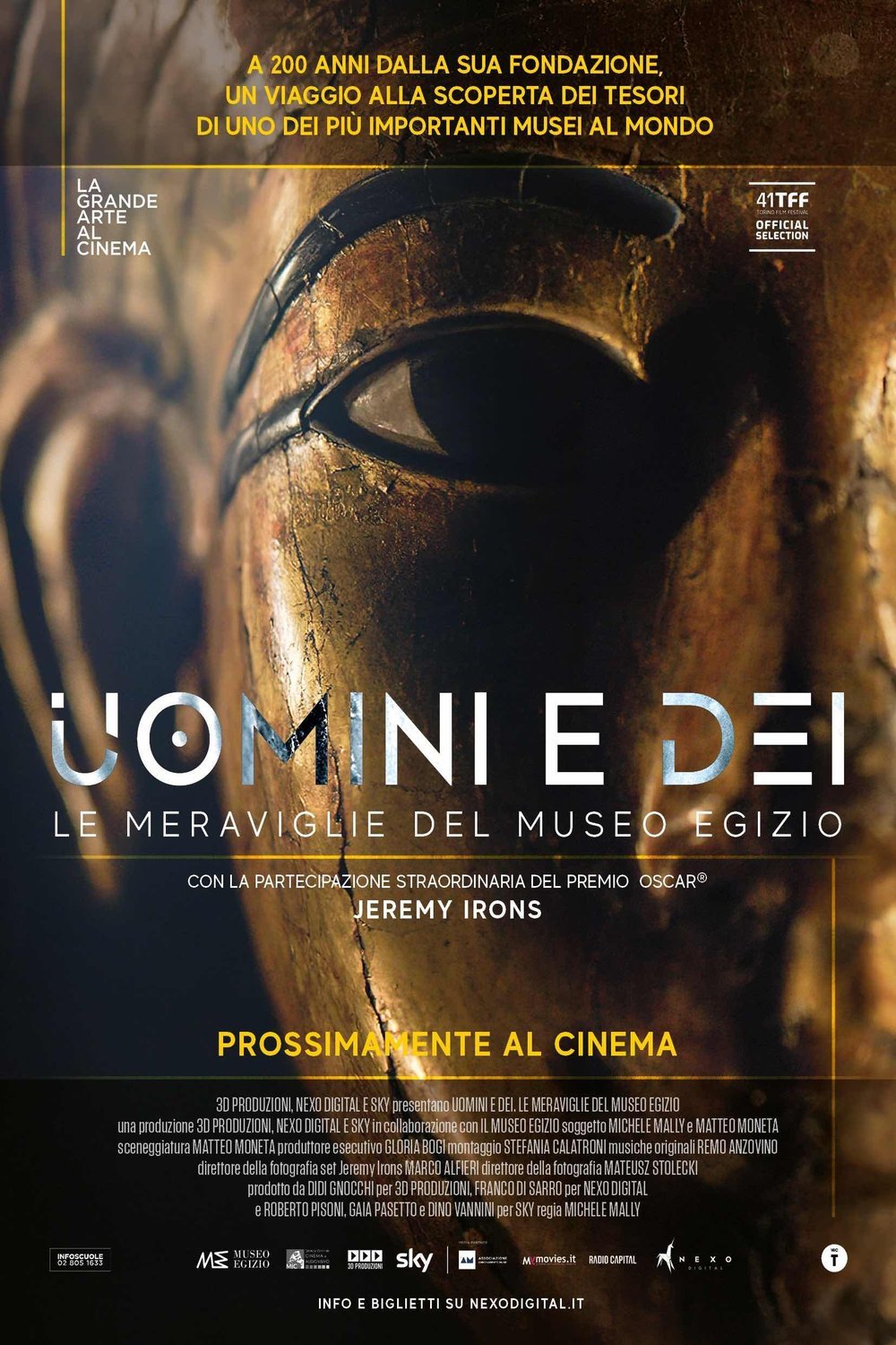 L'affiche du film The Immortals: The Wonders of the Museo Egizio