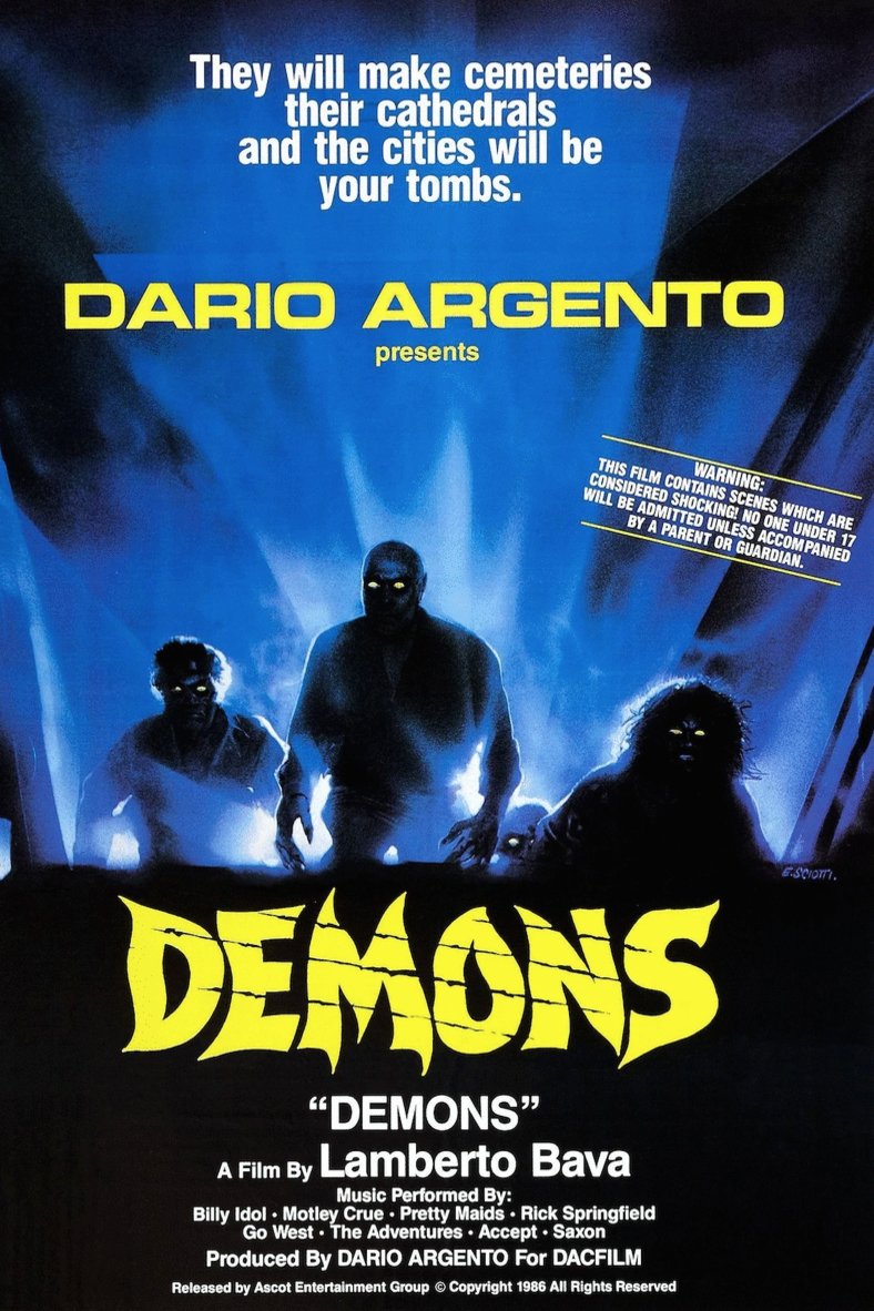L'affiche du film Dèmoni