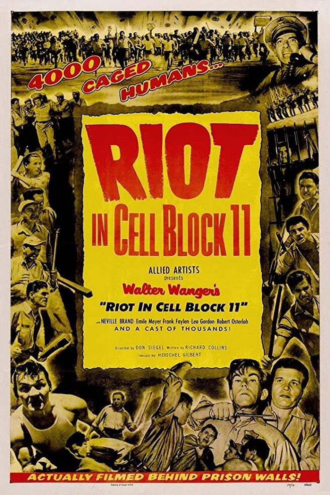 L'affiche du film Riot in Cell Block 11