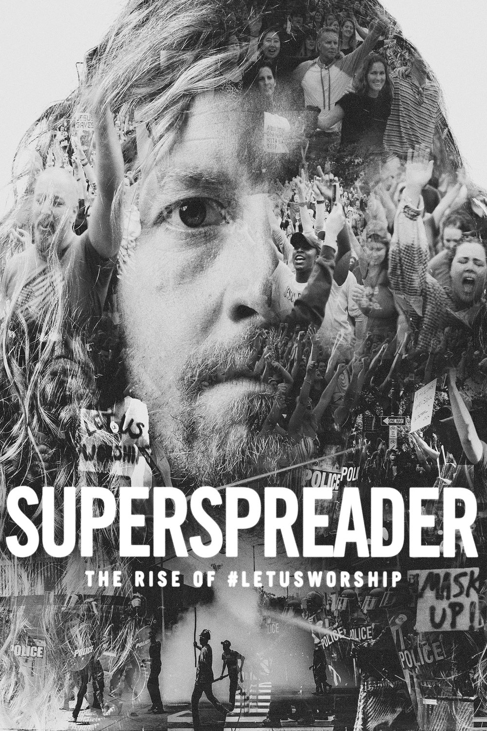 L'affiche du film Superspreader: The Rise of #LetUsWorship [2022]