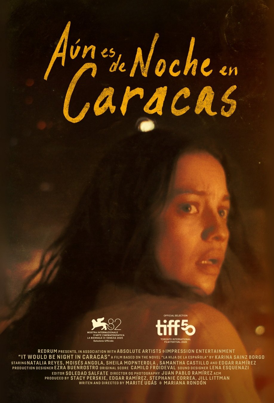 Poster of the movie It Would Be Night in Caracas [2025]