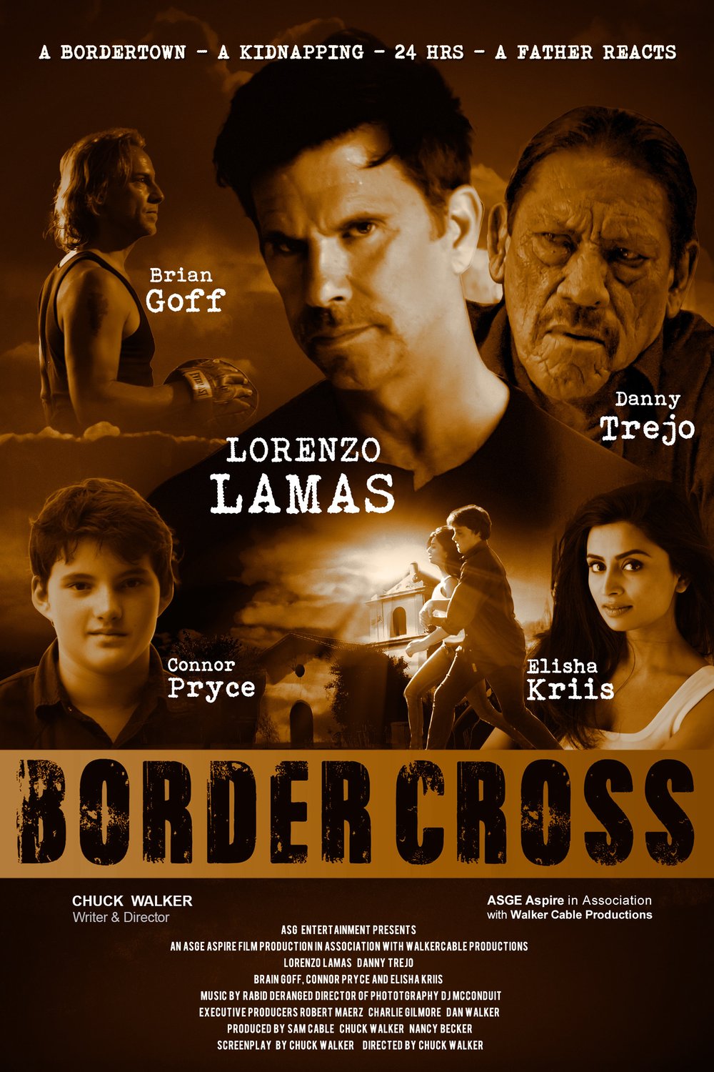 L'affiche du film BorderCross [2017]