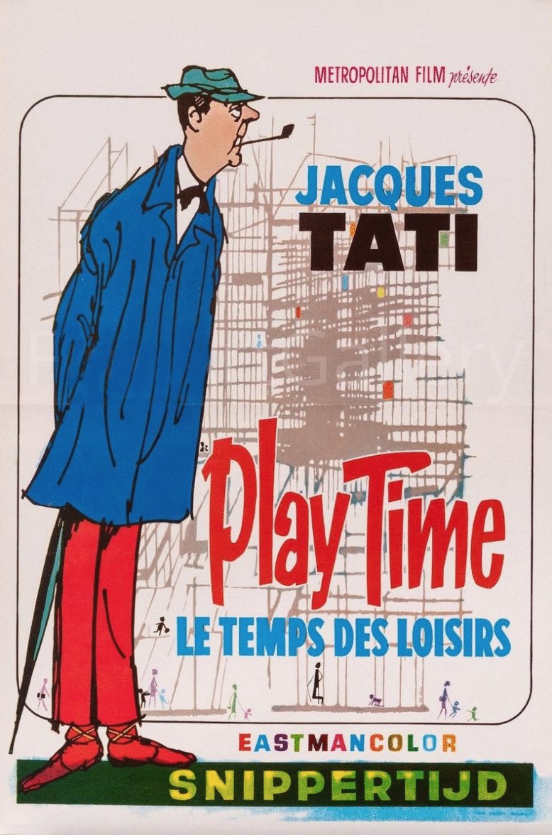 L'affiche du film Playtime [1967]