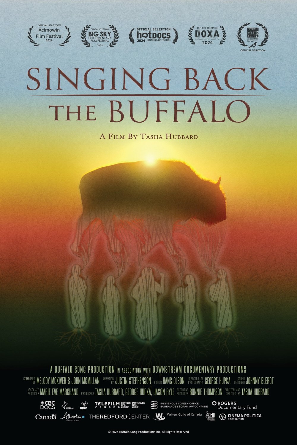 Poster of the movie Singing Back the Buffalo