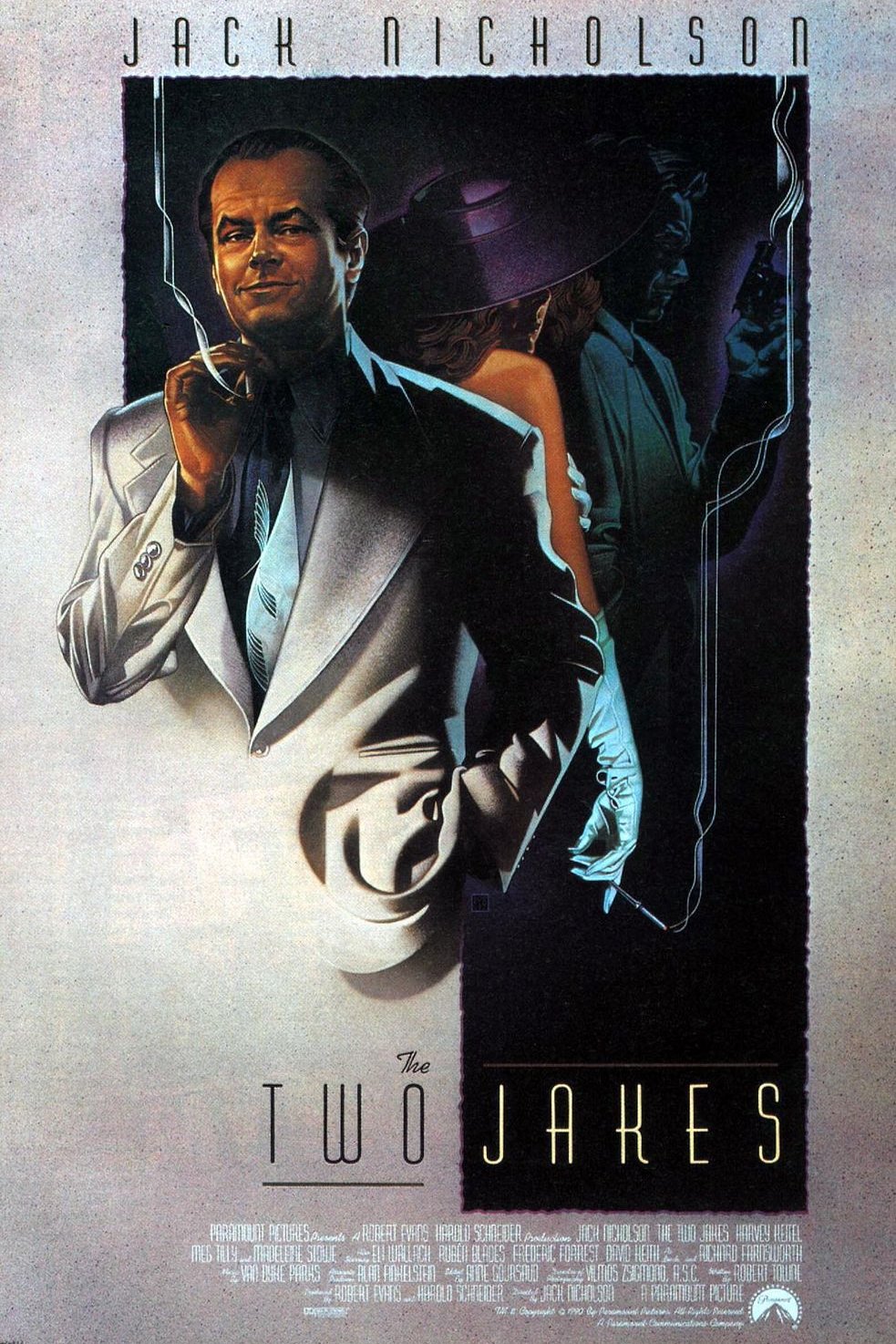 L'affiche du film The Two Jakes [1990]