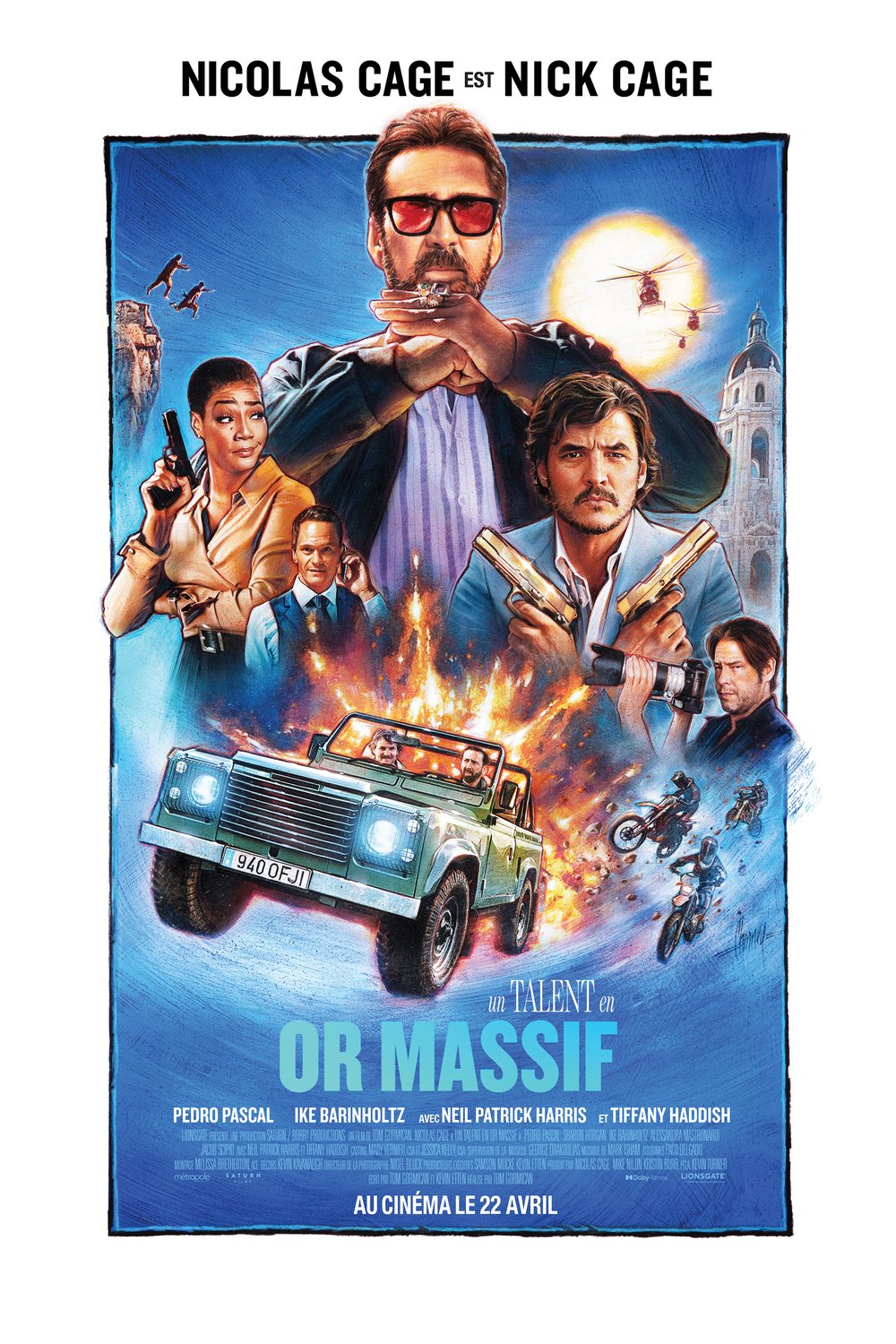 L'affiche du film Un talent en or massif