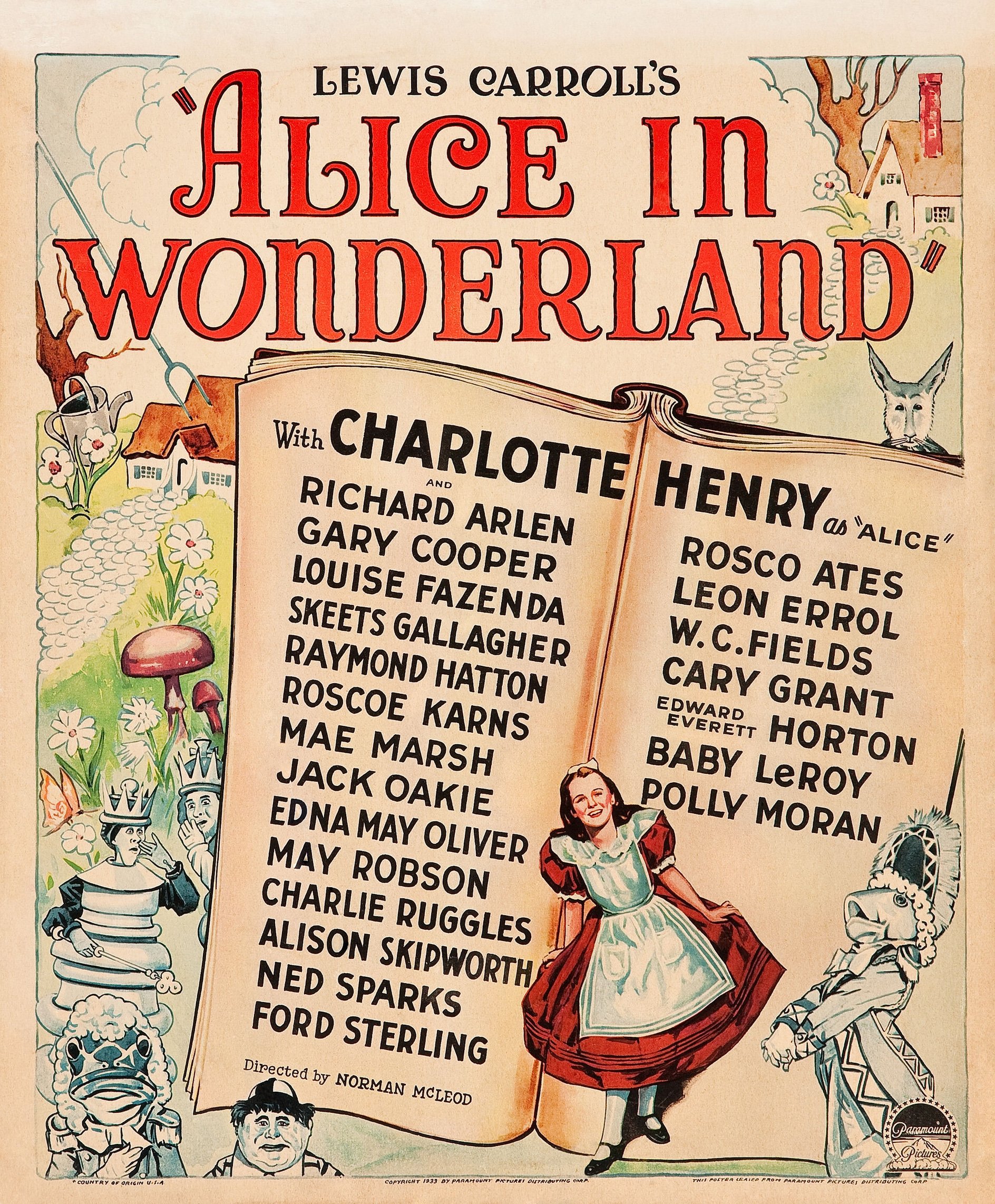 Poster of the movie Alice in Wonderland