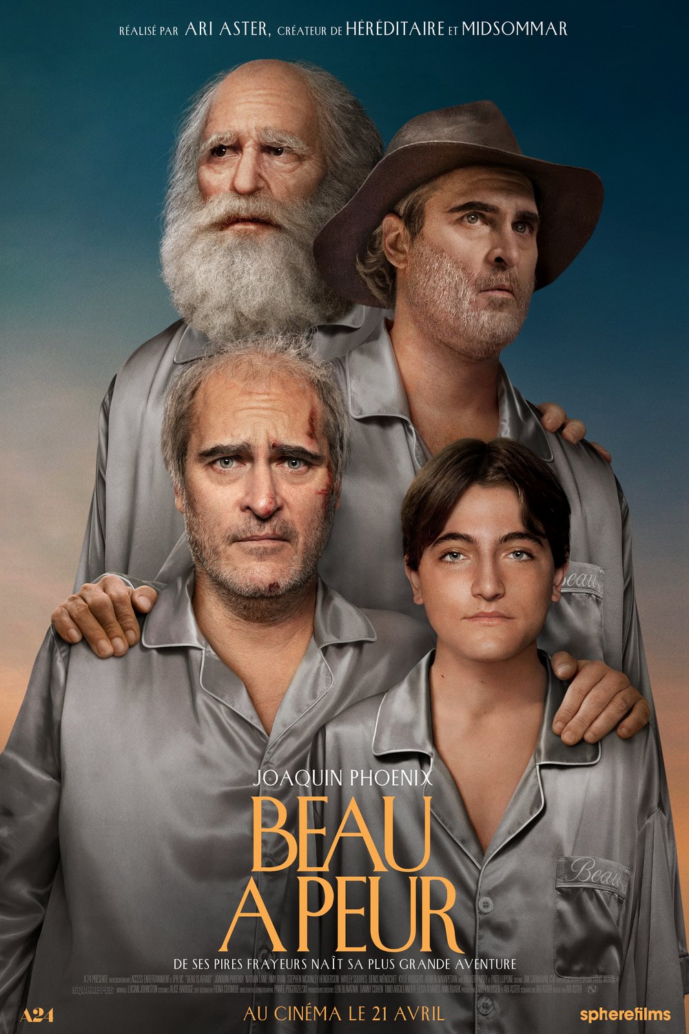 L'affiche du film Beau a peur