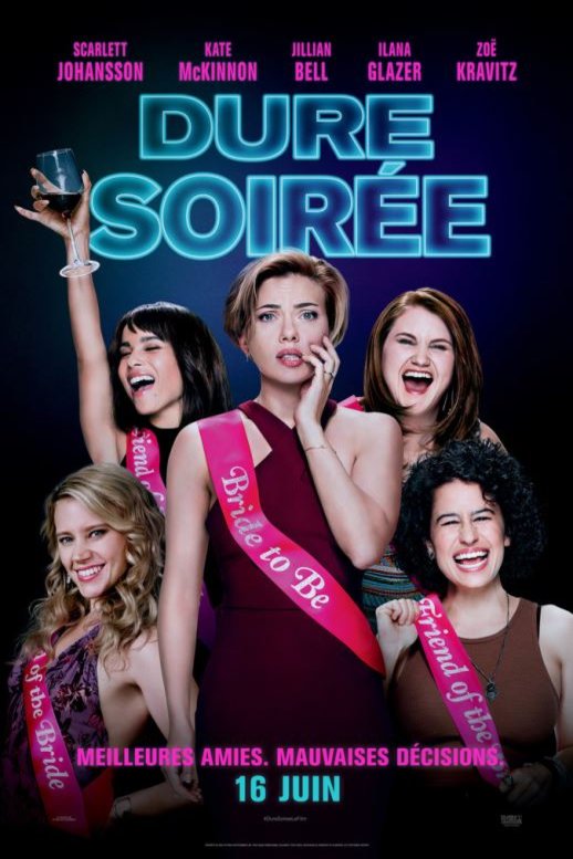 L'affiche du film Dure soirée