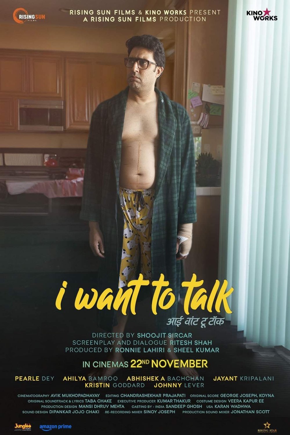 Hindi poster of the movie I Want to Talk