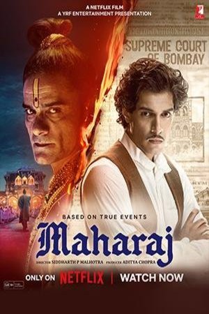 Hindi poster of the movie Maharaj