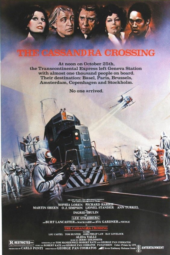 L'affiche du film The Cassandra Crossing [1976]