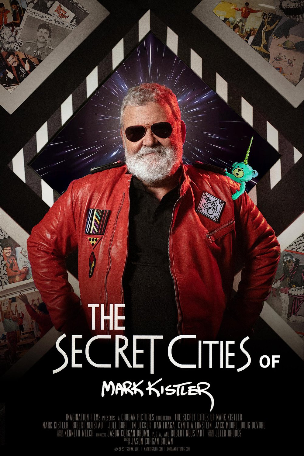 L'affiche du film The Secret Cities of Mark Kistler [2023]