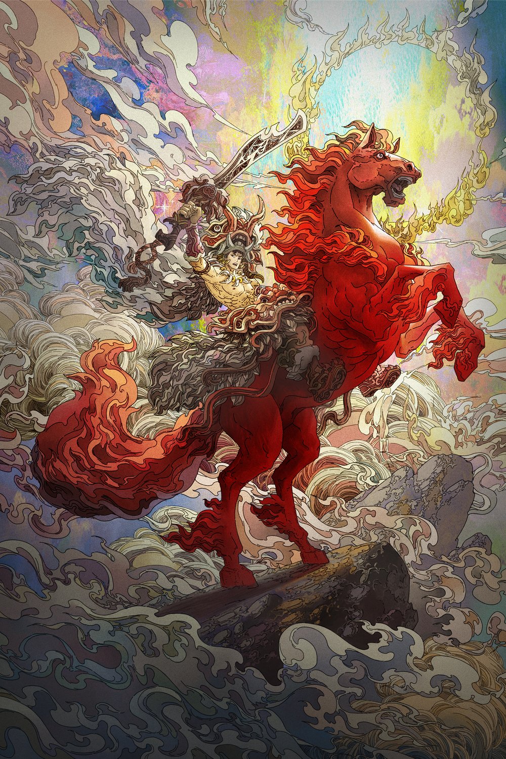 L'affiche du film Warrior King [2023]